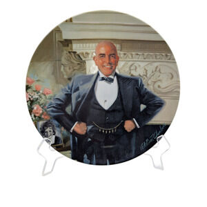 Edwin Knowles Daddy Warbucks Annie Plate 8.5” Limited Edition 1982
